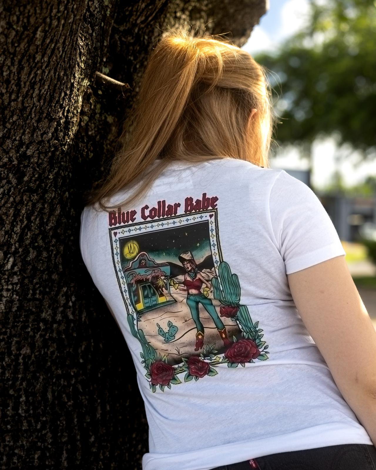 BLUE COLLAR BABE T-SHIRT